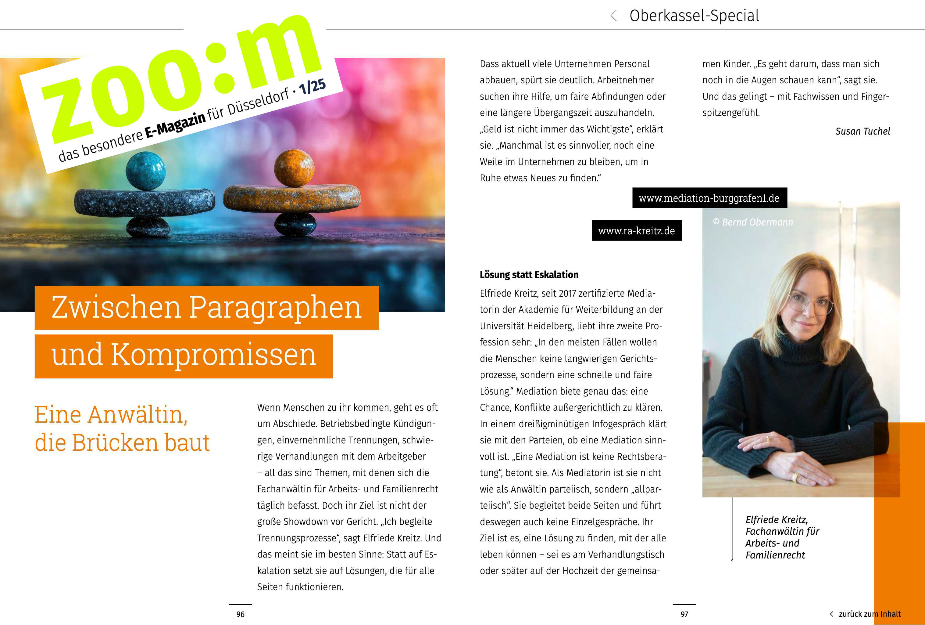 Artikel aus zoom: Zwischen Paragraphen und Kompromissen